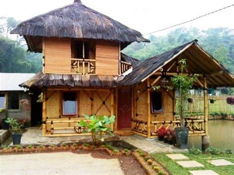 7 Inspirasi Desain Rumah Bambu Sederhana di Desa